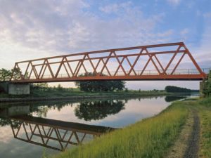 04. Wasserwege, Landwege: Martinsbüttel, Brücke über Mittellandkanal nahe Elbe-Seiten-Kanal
